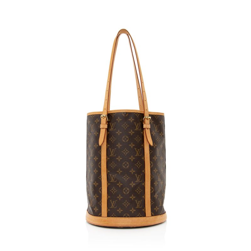 Louis Vuitton Vintage Monogram Canvas Bucket GM Tote (SHF-21446) - Barde