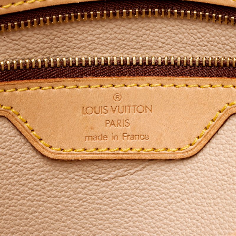 Louis Vuitton Vintage Monogram Canvas Bucket GM Tote (SHF-21446) - Barde - Image 8