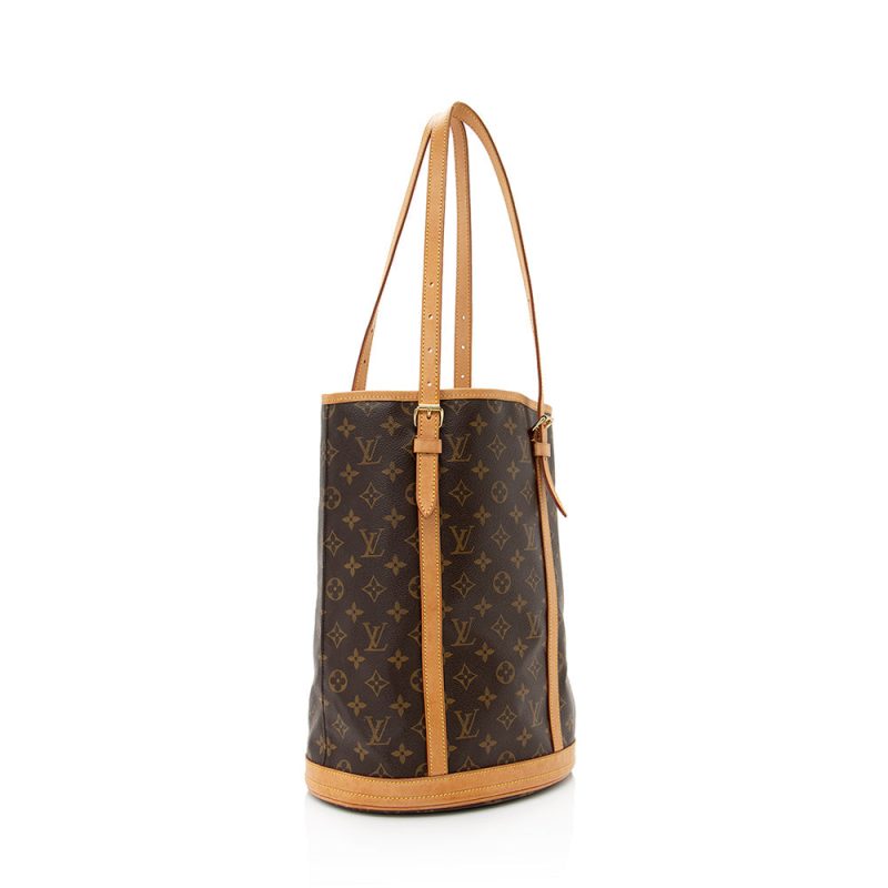Louis Vuitton Vintage Monogram Canvas Bucket GM Tote (SHF-21446) - Barde - Image 2