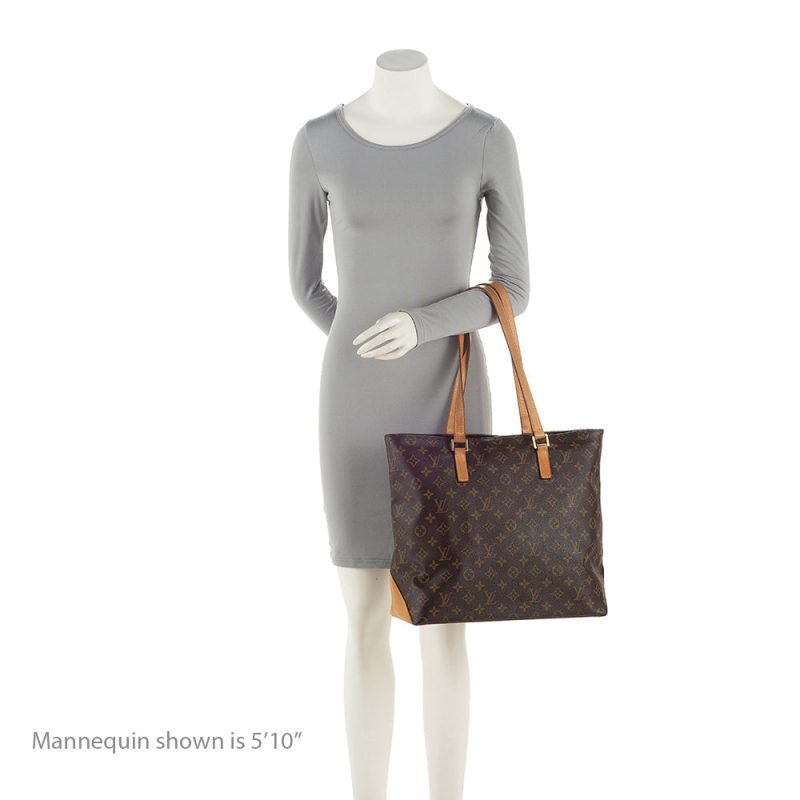 Louis Vuitton Vintage Monogram Canvas Cabas Mezzo Tote (SHF-21400) - Barde - Image 5