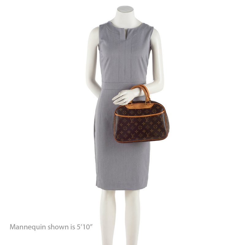 Louis Vuitton Monogram Canvas Trouville Satchel (SHF-17478) - Barde - Image 5