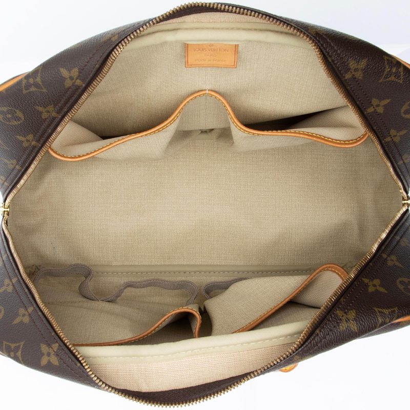 Louis Vuitton Vintage Monogram Canvas Deauville Satchel (SHF-23165) - Barde - Image 7