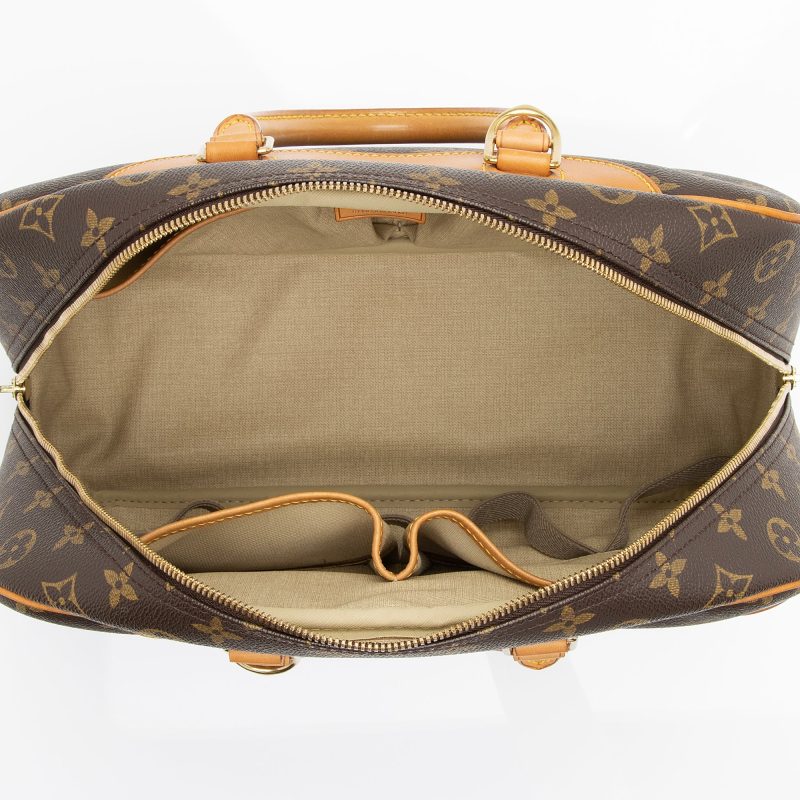 Louis Vuitton Vintage Monogram Canvas Deauville Satchel (SHF-23592) - Barde - Image 7