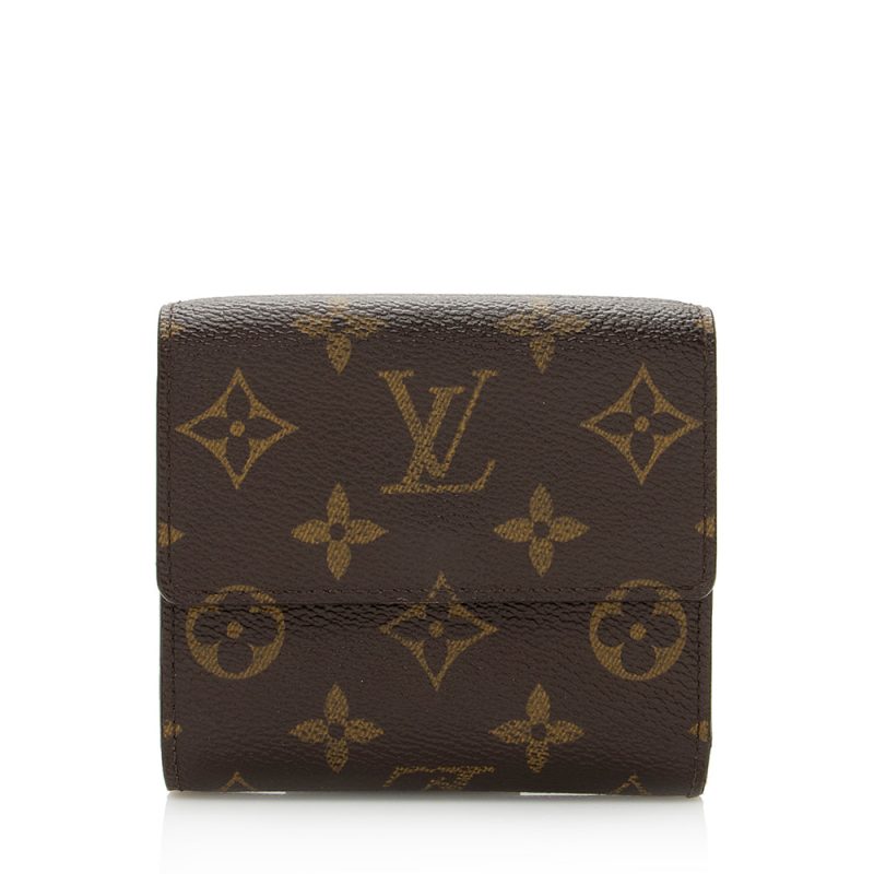Louis Vuitton Vintage Monogram Canvas Elise Wallet (SHF-21522) - Barde - Image 3