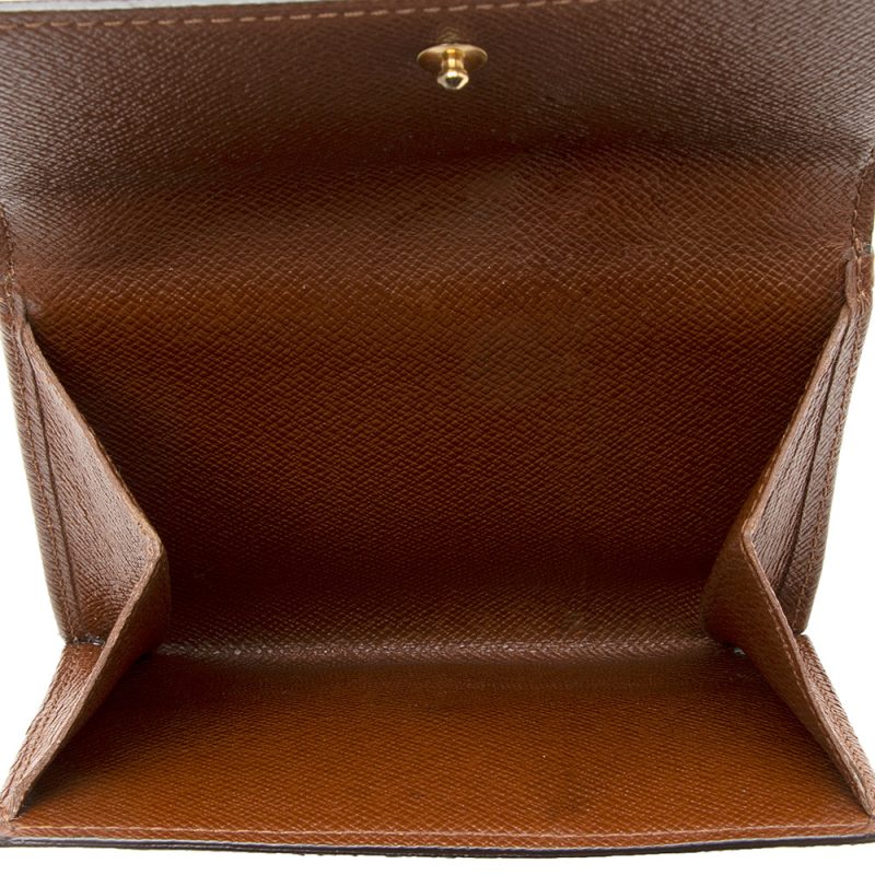 Louis Vuitton Vintage Monogram Canvas Elise Wallet (SHF-21522) - Barde - Image 6