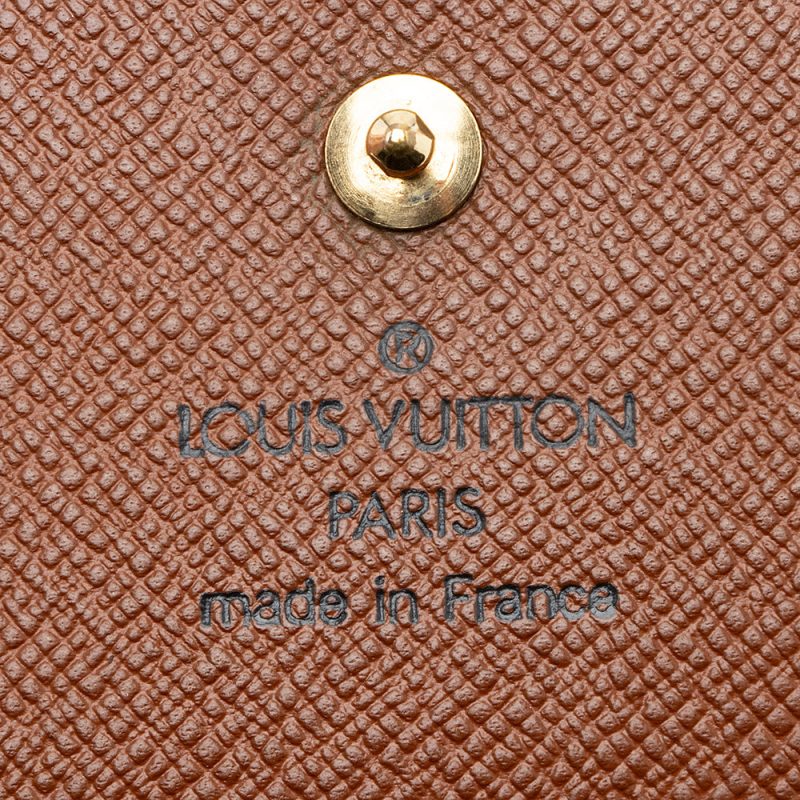 Louis Vuitton Vintage Monogram Canvas Elise Wallet (SHF-21522) - Barde - Image 7