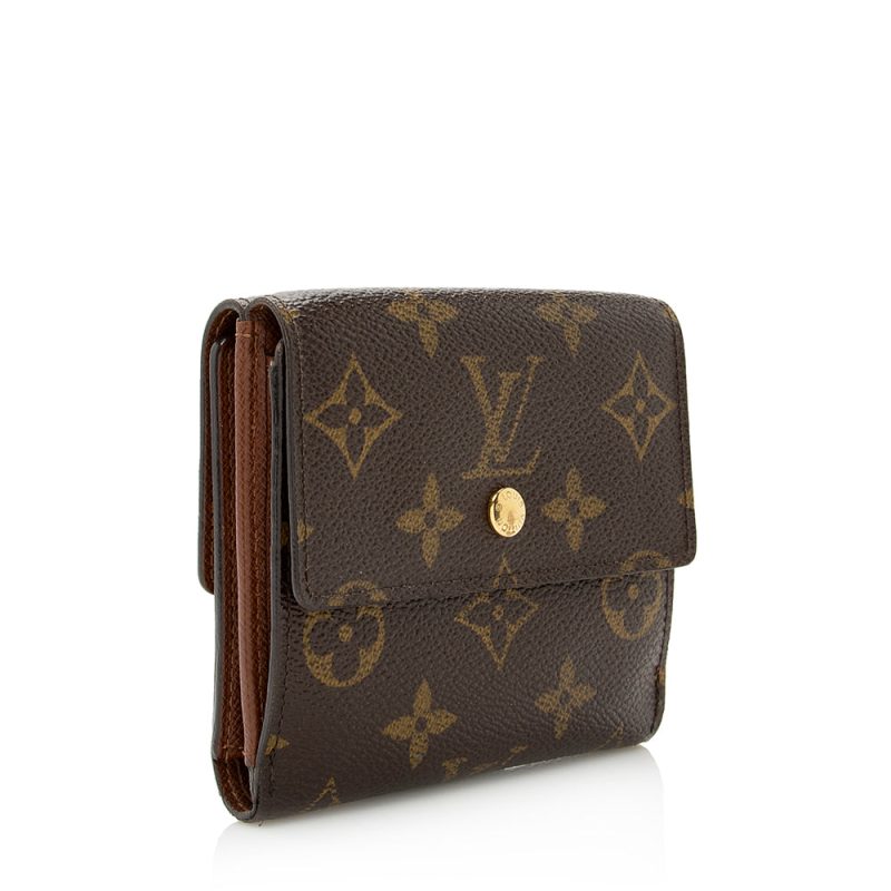 Louis Vuitton Vintage Monogram Canvas Elise Wallet (SHF-21522) - Barde - Image 2