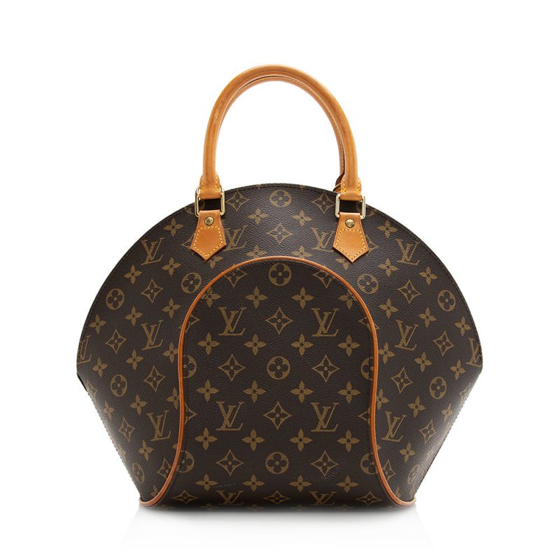Louis Vuitton Vintage Monogram Canvas Ellipse MM Satchel (SHF-21164) - Barde
