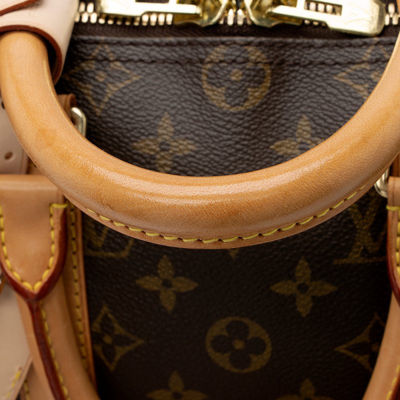 Louis Vuitton Vintage Monogram Canvas Keepall 45 Duffel Bag (SHF-21026) - Barde - Image 10