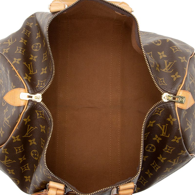 Louis Vuitton Vintage Monogram Canvas Keepall 45 Duffel Bag (SHF-21651) - Barde - Image 7