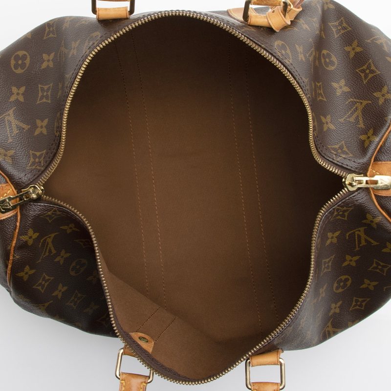 Louis Vuitton Vintage Monogram Canvas Keepall 45 Duffle Bag (SHF-23452) - Barde - Image 7