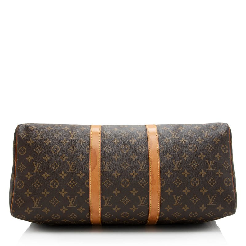 Louis Vuitton Vintage Monogram Canvas Keepall 50 Duffel Bag (SHF-21185) - Barde - Image 4