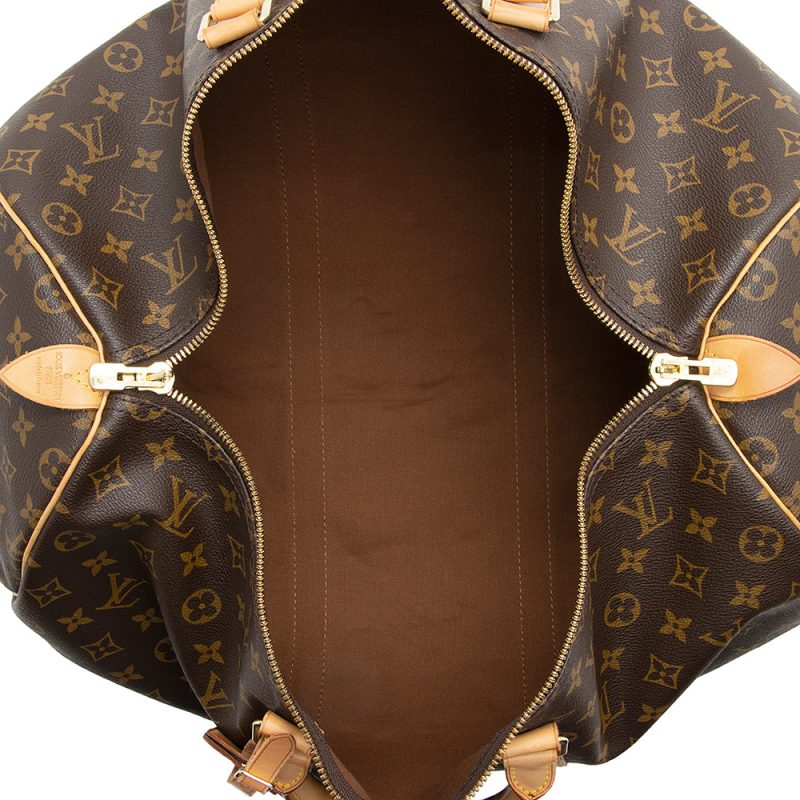 Louis Vuitton Vintage Monogram Canvas Keepall 50 Duffel Bag (SHF-21494) - Barde - Image 7