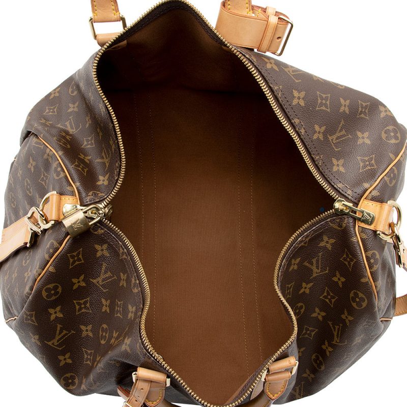 Louis Vuitton Vintage Monogram Canvas Keepall Bandouliere 50 Duffel Bag (SHF-21454) - Barde - Image 6