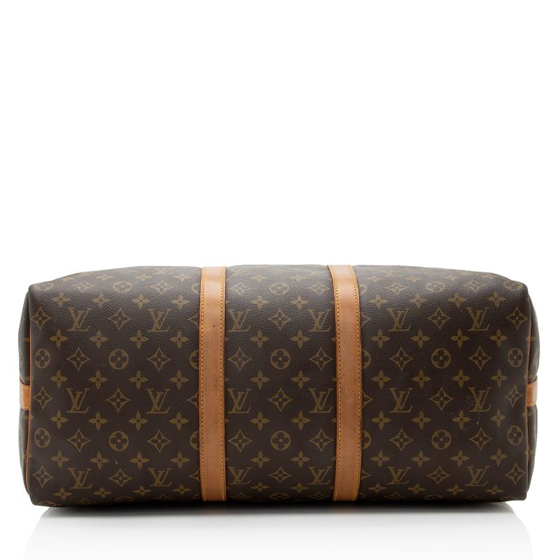 Louis Vuitton Vintage Monogram Canvas Keepall Bandouliere 50 Duffel Bag (SHF-22254) - Barde - Image 4