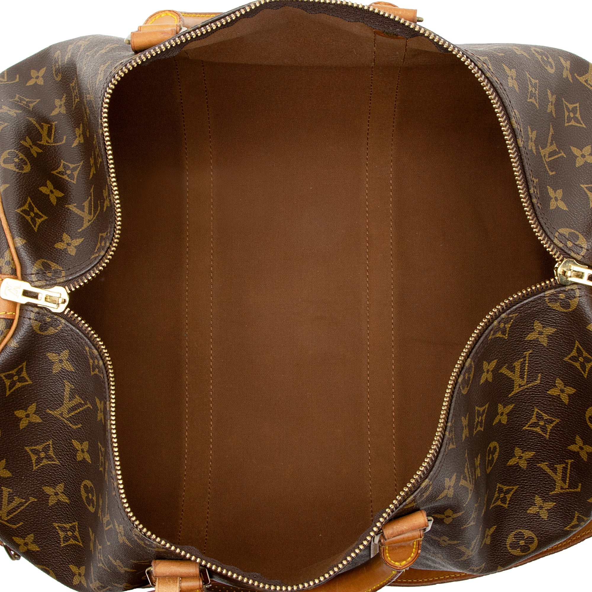 Louis Vuitton Vintage Monogram Canvas Keepall Bandouliere 50 Duffel Bag (SHF-22254) - Barde - Image 7