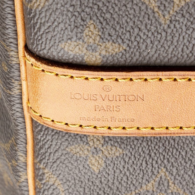Louis Vuitton Vintage Monogram Canvas Keepall Bandouliere 55 Duffle Bag (SHF-22615) - Barde - Image 8
