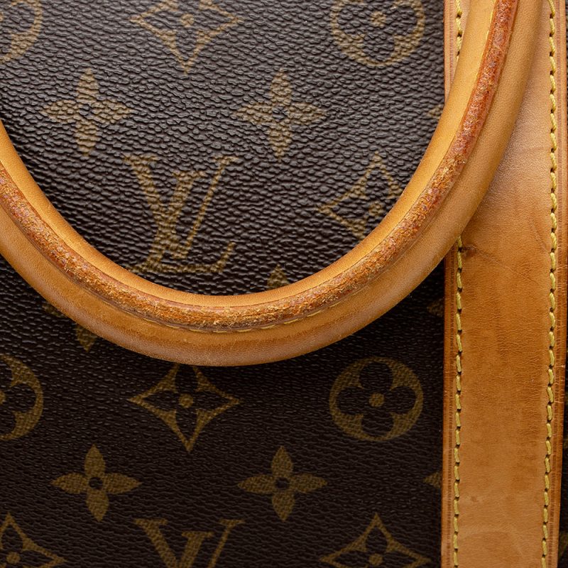 Louis Vuitton Vintage Monogram Canvas Keepall Bandouliere 55 Duffle Bag (SHF-21161) - Barde - Image 10