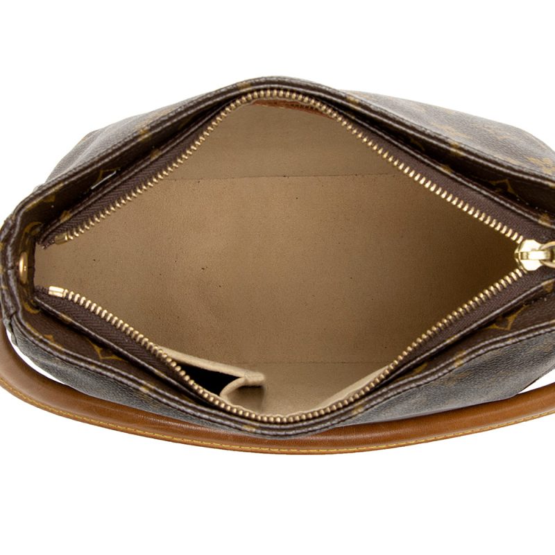 Louis Vuitton Vintage Monogram Canvas Looping MM Shoulder Bag (SHF-21431) - Barde - Image 7