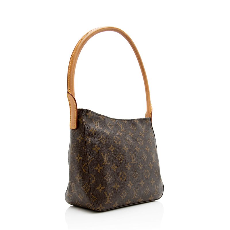 Louis Vuitton Vintage Monogram Canvas Looping MM Shoulder Bag (SHF-21431) - Barde - Image 2