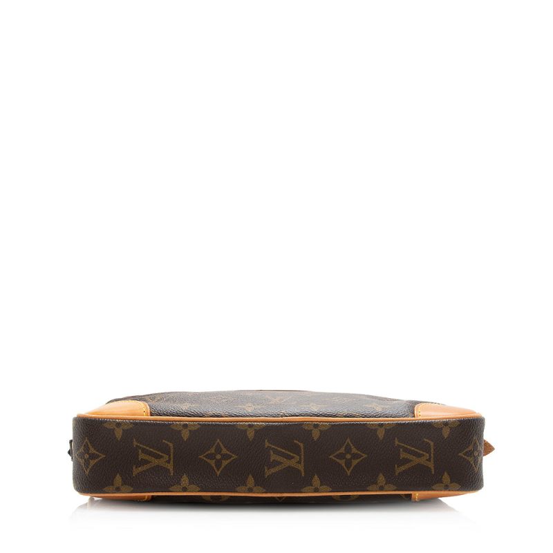 Louis Vuitton Vintage Monogram Canvas Marly Dragonne GM Clutch (SHF-21169) - Barde - Image 4