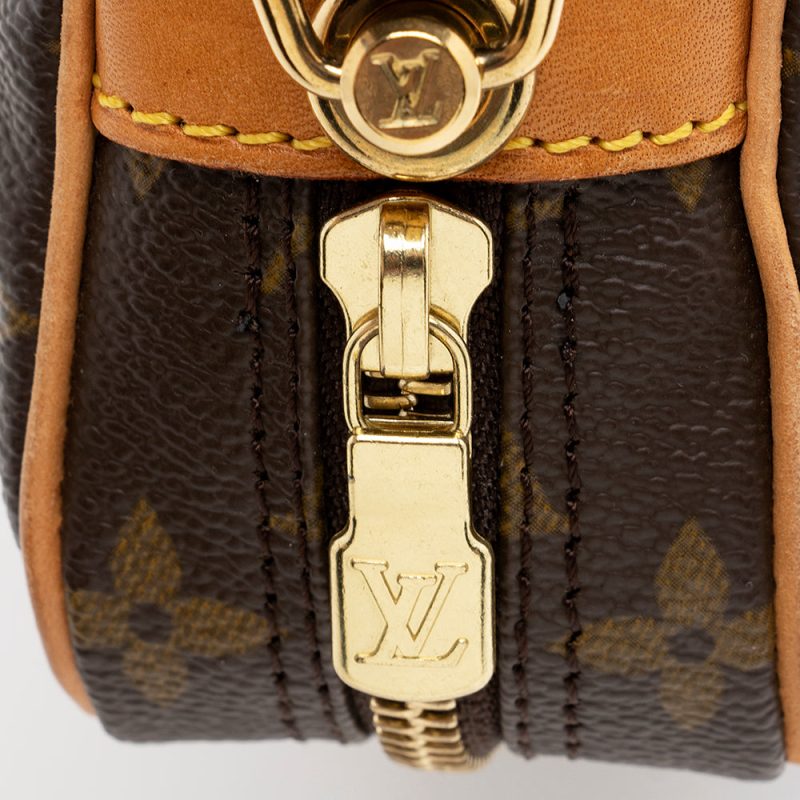 Louis Vuitton Vintage Monogram Canvas Marly Dragonne GM Clutch (SHF-21169) - Barde - Image 8