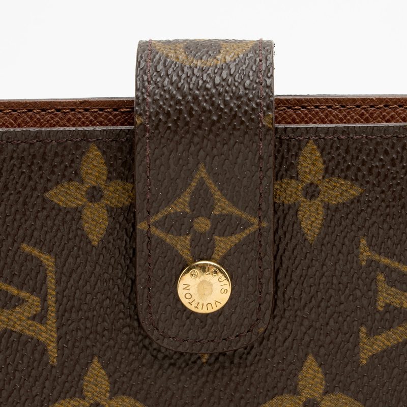 Louis Vuitton Vintage Monogram Canvas Medium Ring Agenda Cover (SHF-22929) - Barde - Image 7