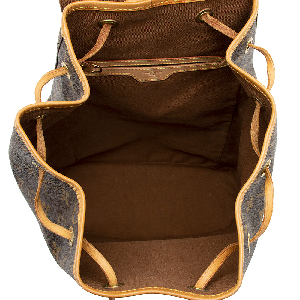 Louis Vuitton Vintage Monogram Canvas Montsouris GM Backpack (SHF-21389) - Barde - Image 7