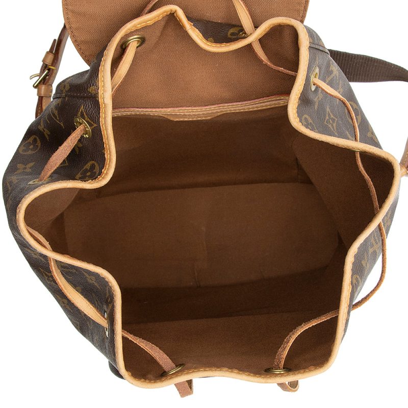 Louis Vuitton Vintage Monogram Canvas Montsouris GM Backpack (SHF-21700) - Barde - Image 7