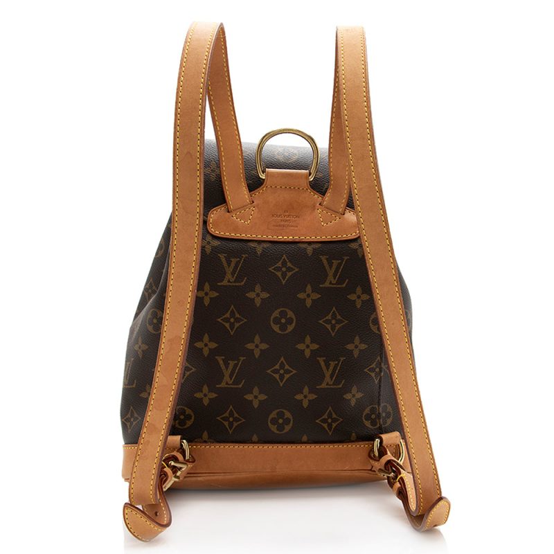 Louis Vuitton Vintage Monogram Canvas Montsouris MM Backpack (SHF-21304) - Barde - Image 3