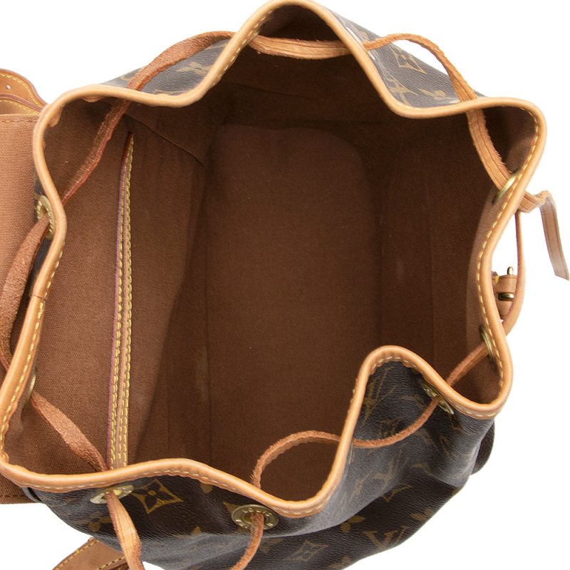 Louis Vuitton Vintage Monogram Canvas Montsouris MM Backpack (SHF-21304) - Barde - Image 7