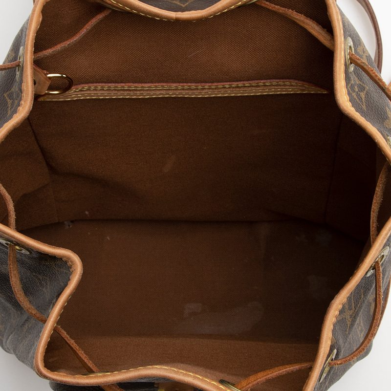 Louis Vuitton Vintage Monogram Canvas Montsouris MM Backpack (SHF-22354) - Barde - Image 7