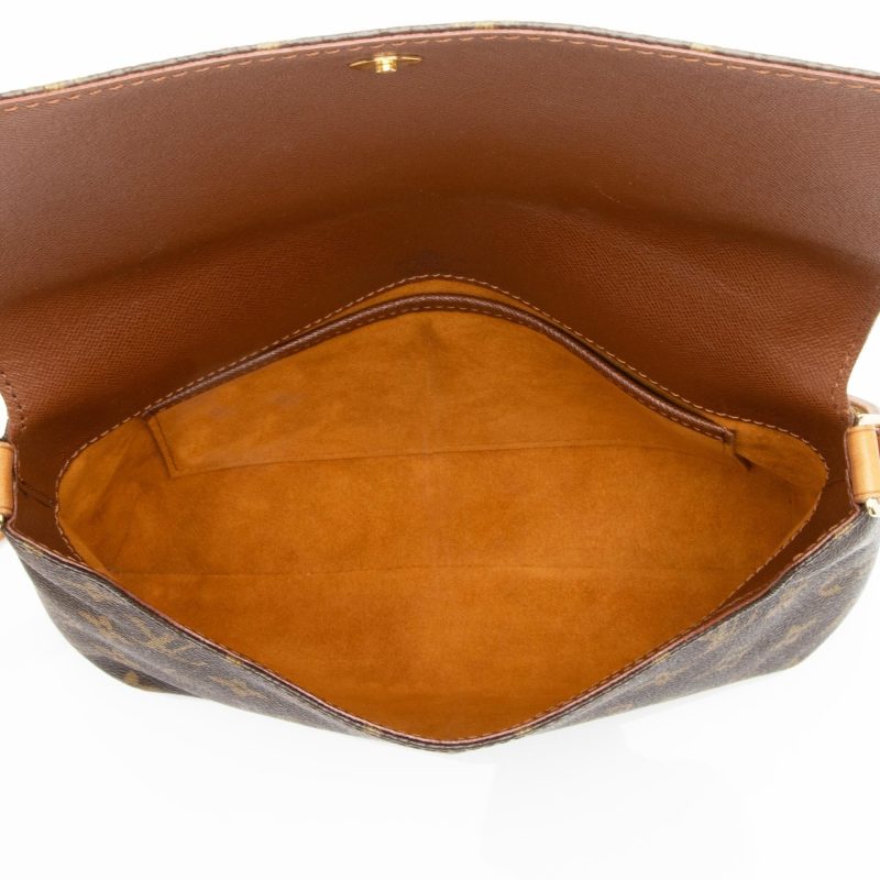 Louis Vuitton Vintage Monogram Canvas Musette Tango Shoulder Bag (SHF-23533) - Barde - Image 7