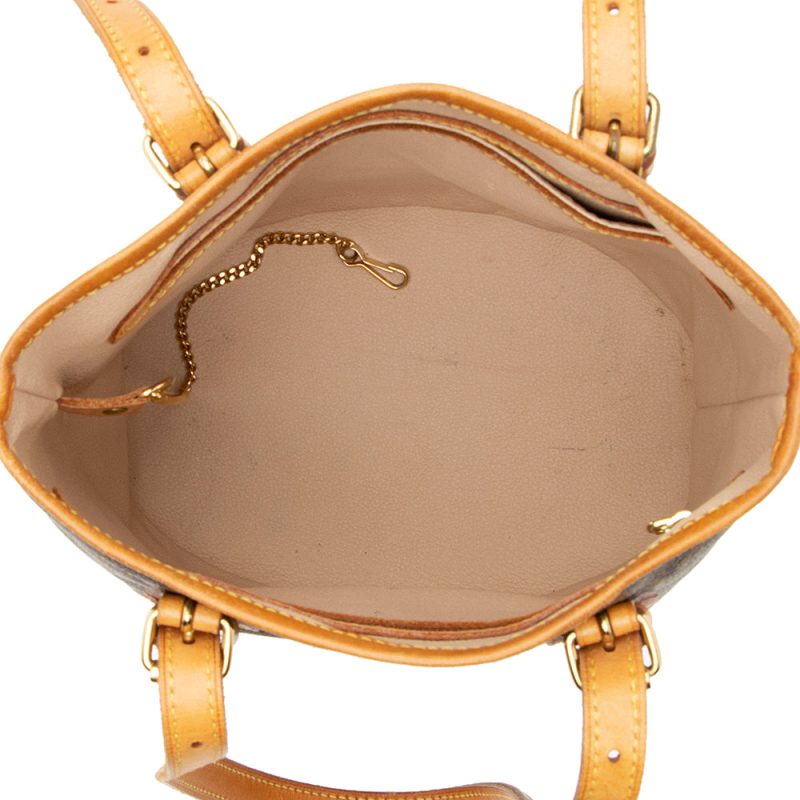 Louis Vuitton Vintage Monogram Canvas Petit Bucket Tote (SHF-21631) - Barde - Image 7