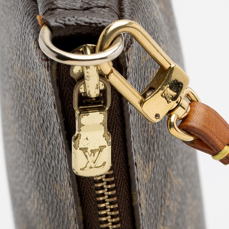 Louis Vuitton Vintage Monogram Canvas Pochette Accessoires (SHF-22173) - Barde - Image 9
