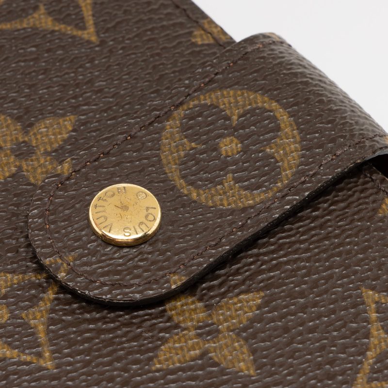 Louis Vuitton Vintage Monogram Canvas Porte Papier Zipper Wallet (SHF-XZcTJn) - Barde - Image 10
