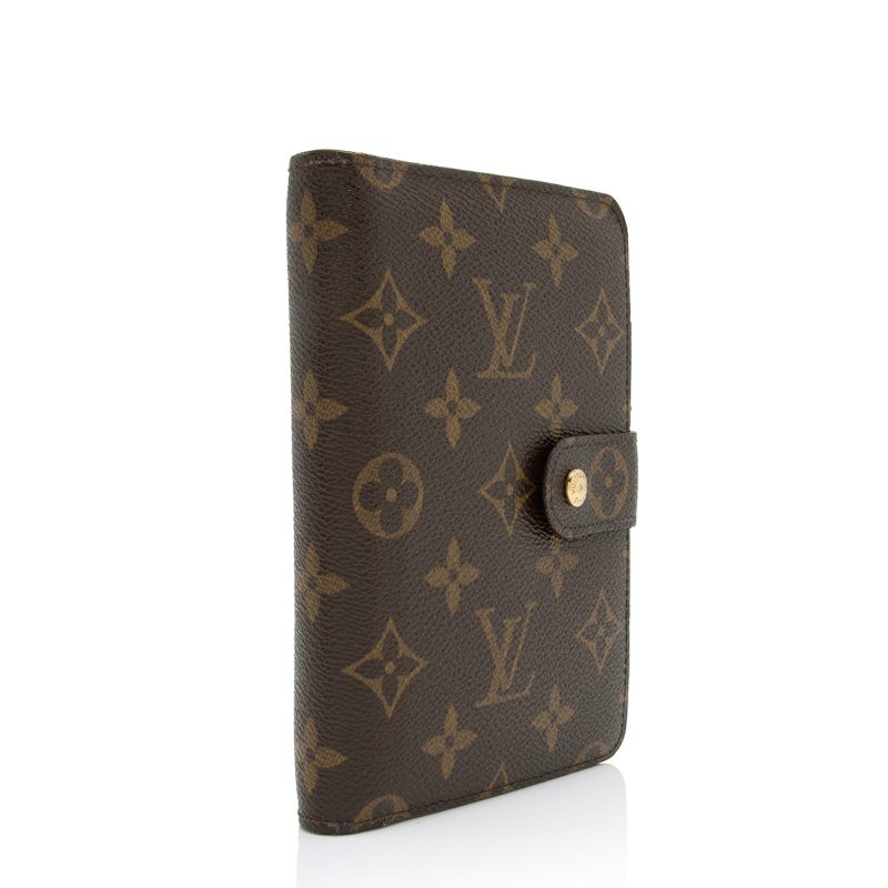 Louis Vuitton Vintage Monogram Canvas Porte Papier Zipper Wallet (SHF-XZcTJn) - Barde - Image 2