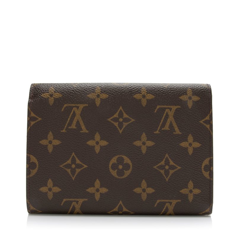 Louis Vuitton Vintage Monogram Canvas Porte Tresor Etui Papiers Wallet (SHF-mj4Wjg) - Barde - Image 3