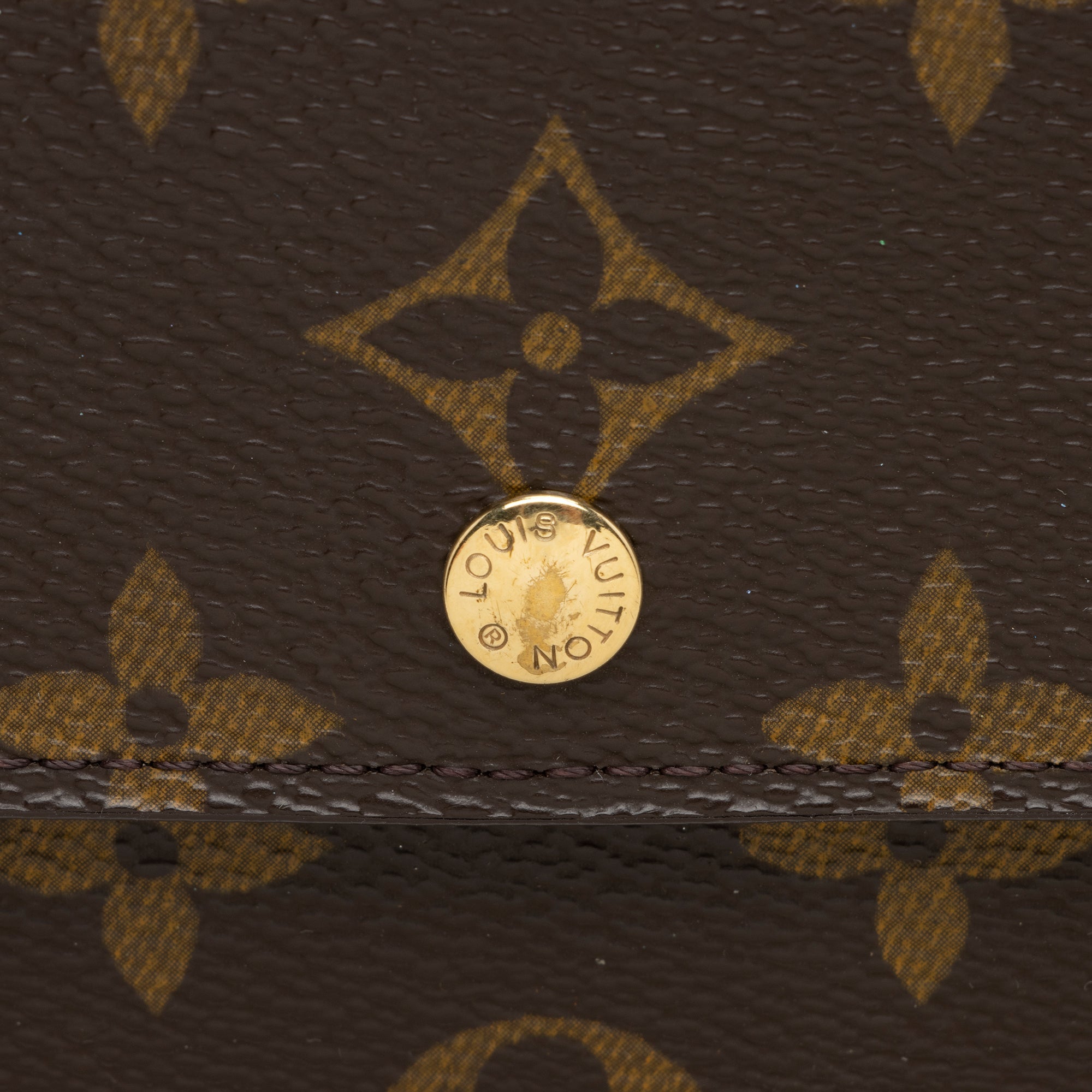 Louis Vuitton Vintage Monogram Canvas Porte Tresor Etui Papiers Wallet (SHF-mj4Wjg) - Barde - Image 7