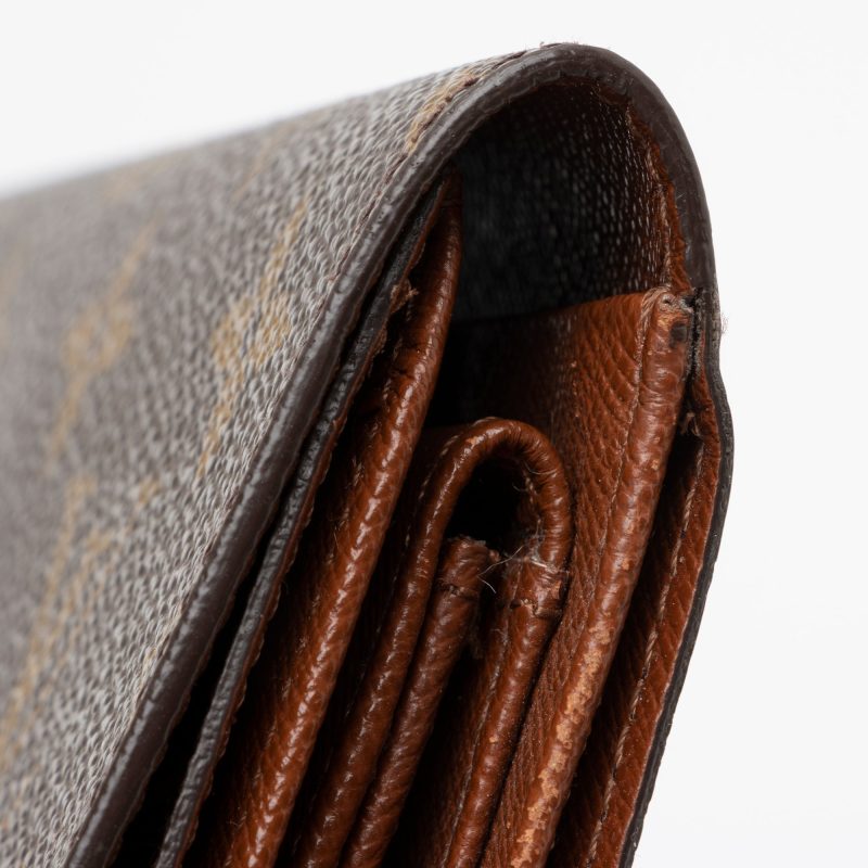 Louis Vuitton Vintage Monogram Canvas Porte Tresor Etui Papiers Wallet (SHF-mj4Wjg) - Barde - Image 9
