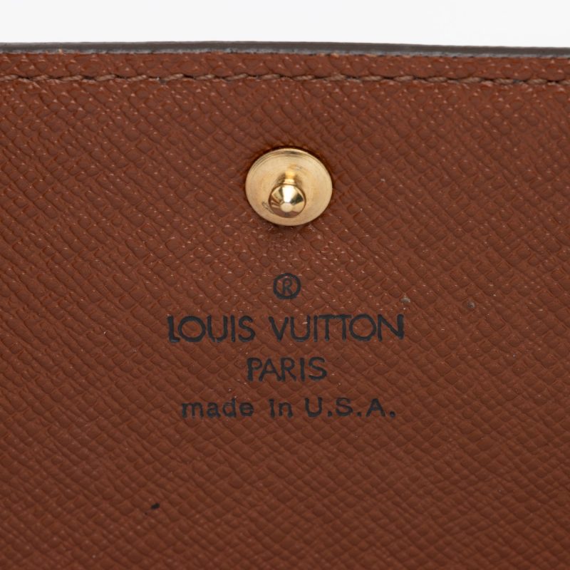 Louis Vuitton Vintage Monogram Canvas Porte Tresor Etui Papiers Wallet (SHF-mj4Wjg) - Barde - Image 6