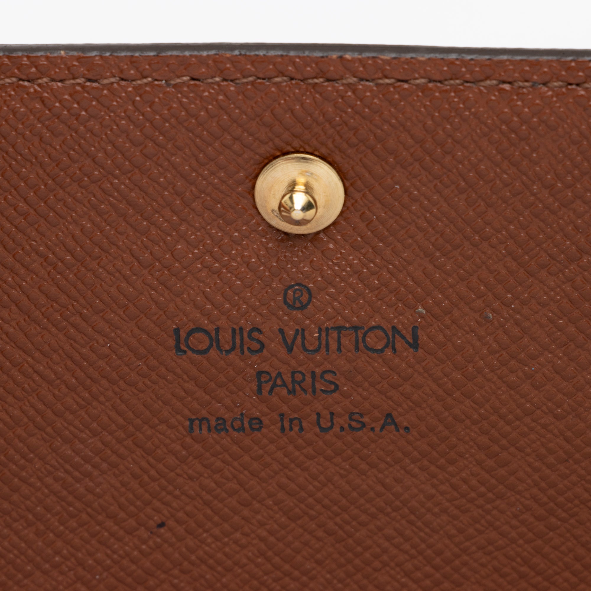 Louis Vuitton Vintage Monogram Canvas Porte Tresor Etui Papiers Wallet (SHF-mj4Wjg) - Barde - Image 6