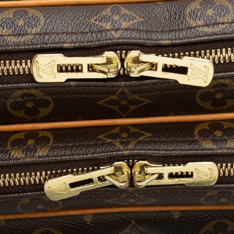 Louis Vuitton Vintage Monogram Canvas Reporter GM Messenger Bag (SHF-23072) - Barde - Image 9