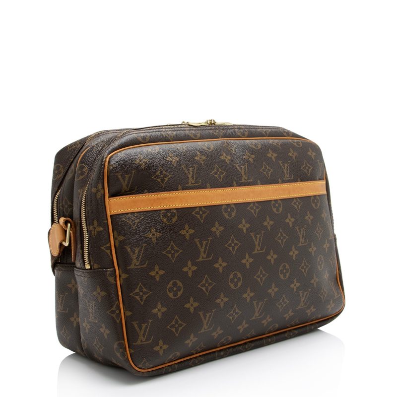 Louis Vuitton Vintage Monogram Canvas Reporter GM Messenger Bag (SHF-23072) - Barde - Image 2