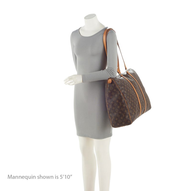 Louis Vuitton Vintage Monogram Canvas Sac Flanerie 50 Duffel Bag (SHF-21323) - Barde - Image 5