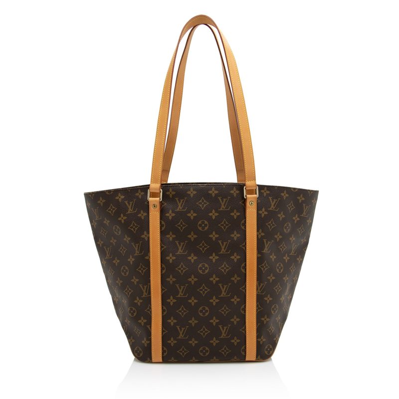 Louis Vuitton Vintage Monogram Canvas Sac Shopping 48 Tote (SHF-22905) - Barde - Image 3