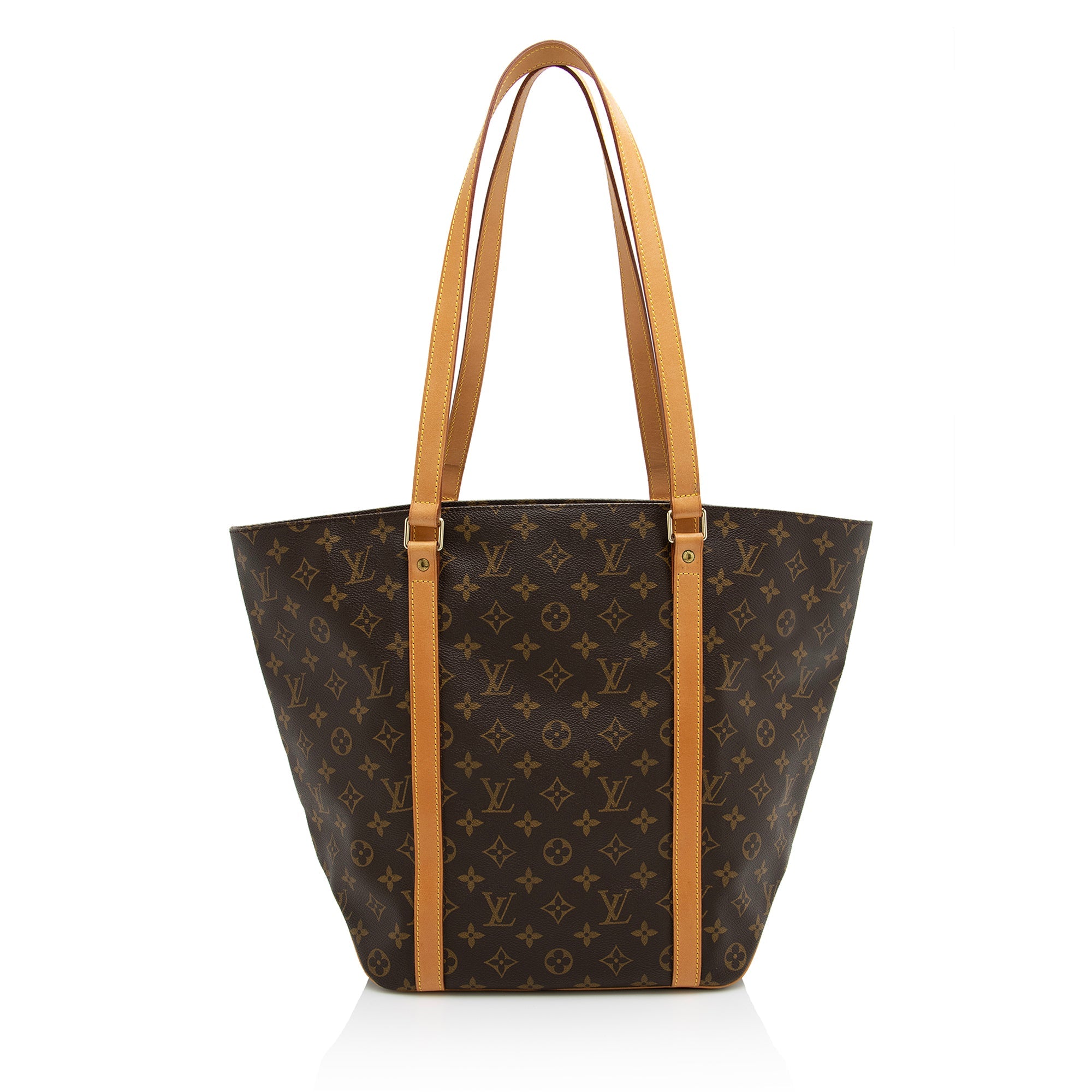 Louis Vuitton Vintage Monogram Canvas Sac Shopping 48 Tote (SHF-22905) - Barde - Image 3