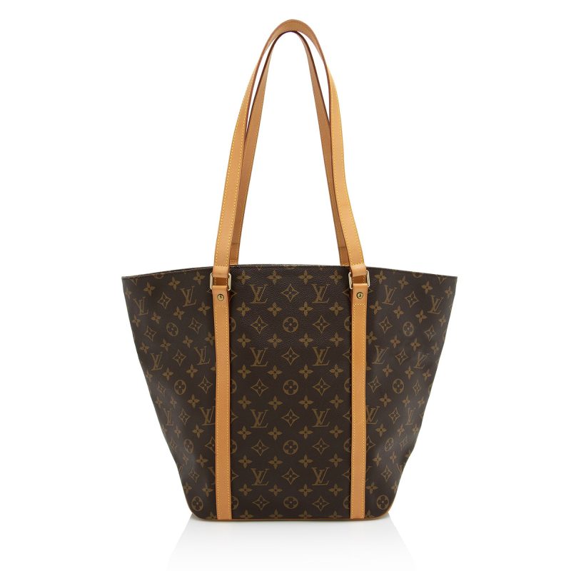 Louis Vuitton Vintage Monogram Canvas Sac Shopping 48 Tote (SHF-22905) - Barde