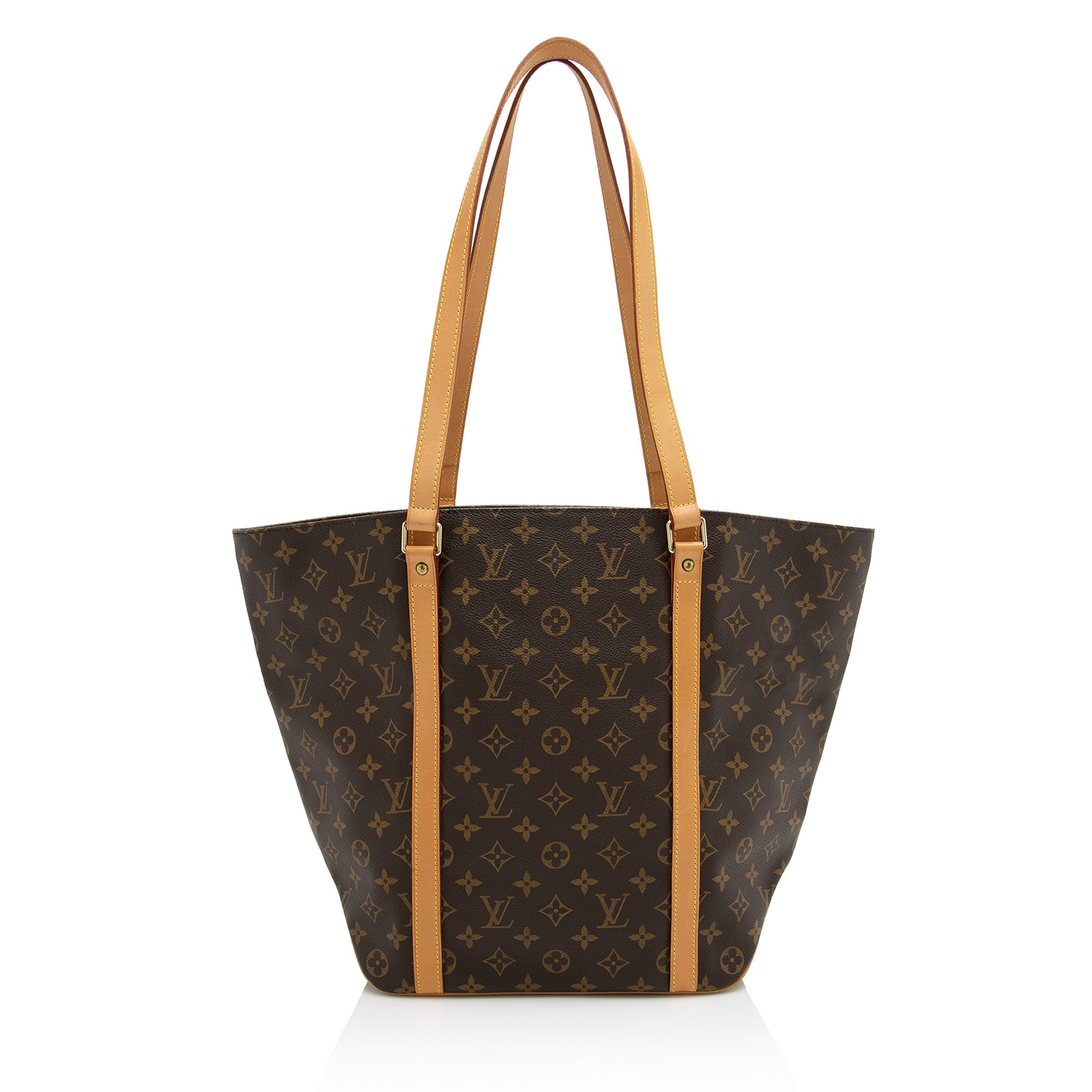 Louis Vuitton Vintage Monogram Canvas Sac Shopping 48 Tote (SHF-22905) - Barde