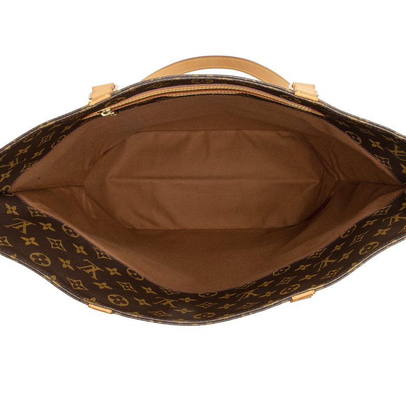 Louis Vuitton Vintage Monogram Canvas Sac Shopping 48 Tote (SHF-22905) - Barde - Image 7